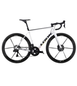 2023 Look 785 Huez RS Disc Proteam White Glossy Road Bike
