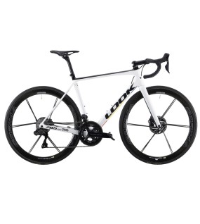 2023 Look 785 Huez RS Disc Proteam White Glossy Road Bike