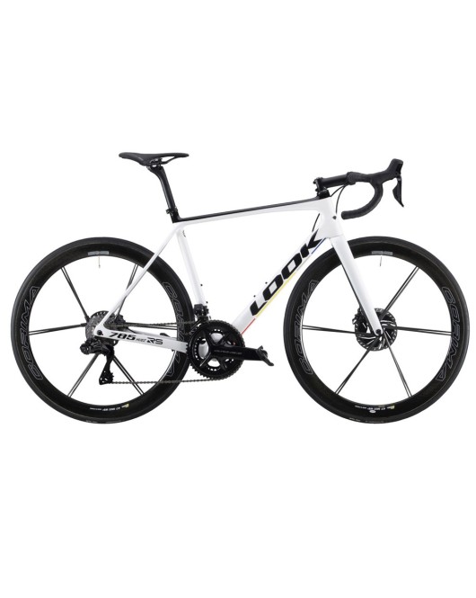 2023 Look 785 Huez RS Disc Proteam White Glossy Road Bike