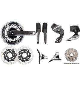 SRAM Red Etap AXS HRD FM 2x12-Speed 37-50 6-Bolt Disc Brake Groupset