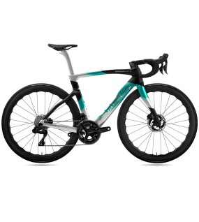 2024 Pinarello Dura Ace Di2 - Nebula Green Silver Road Bike
