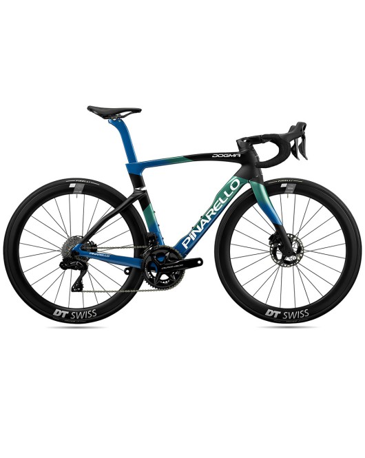 2024 Pinarello Dura Ace Di2 - Nebula Green Blue Road Bike