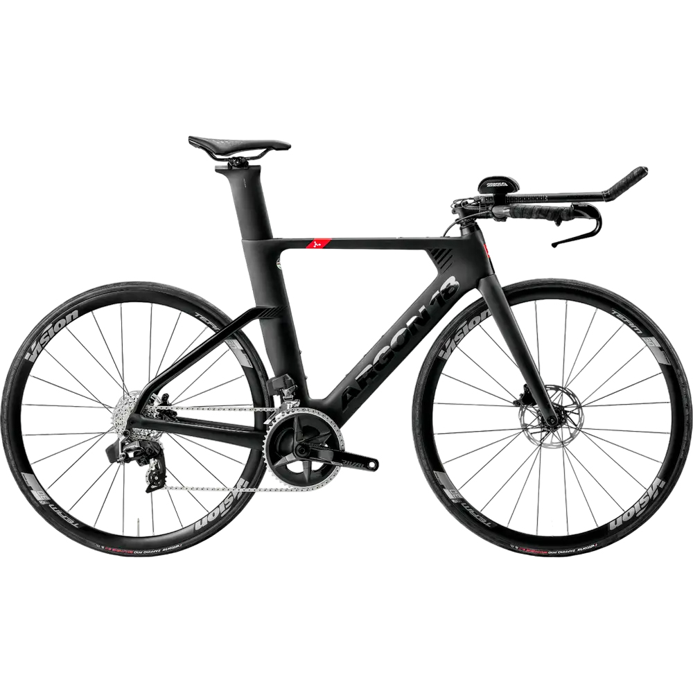 2024 Argon 18 E-117 Tri Disc SRAM Rival AXS Triathlon Bike