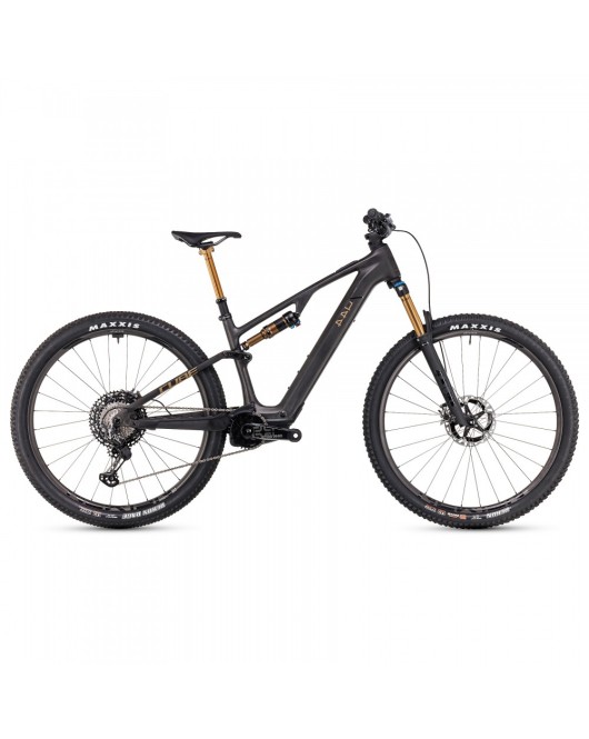 2025 Cube Ams Hybrid One44 C:68X SLT 400X - Carbon Electric Mountain Bike