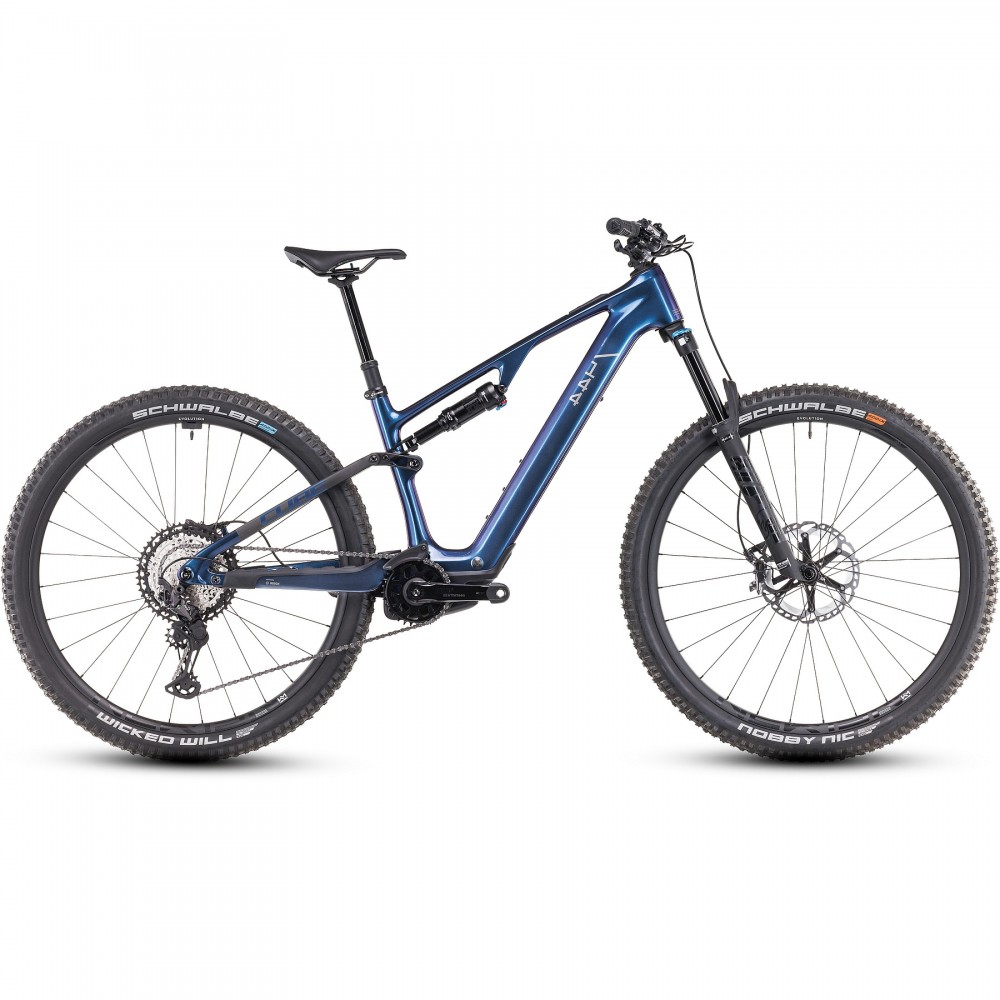 2025 Cube AMS HYBRID ONE44 C:68X SLX 400X 29 Carbon Electric Mountain Bike