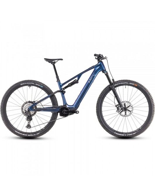 2025 Cube Ams Hybrid One44 C:68X SLX 400X - Carbon Electric Mountain Bike