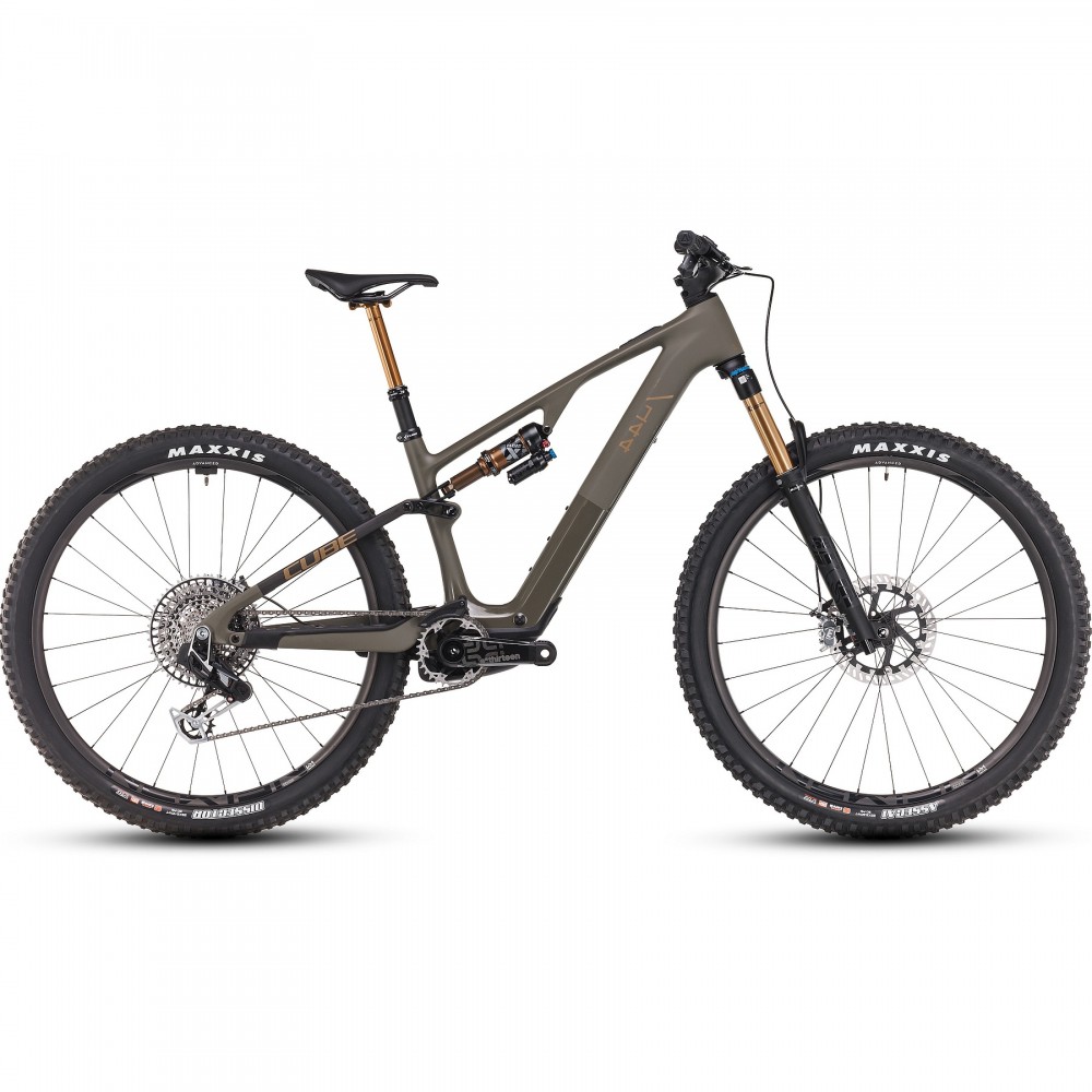 2025 Cube Ams Hybrid One44 C:68X SUPER TM 400X Carbon Electric Mountain Bike