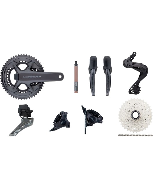 Shimano Ultegra Di2 R8150 2x12 36-52 Power Meter Groupset W/ Disc Brake
