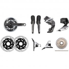 SRAM Red Etap AXS HRD FM 2x12 33-46 Cl Disc Brake Power Meter Groupset