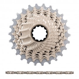 SRAM Red Etap AXS HRD FM 2x12-Speed 35-48 6-Bolt Disc Power Meter Groupset