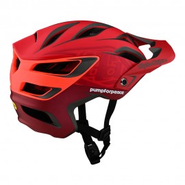 A3 Helmet W/Mips Pump For Peace Red