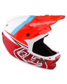 D3 Fiberlite Helmet Slant Red