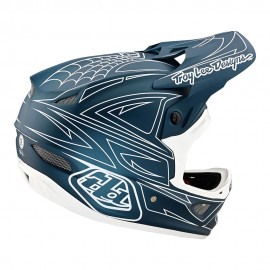 D3 Fiberlite Helmet Spiderstripe Blue