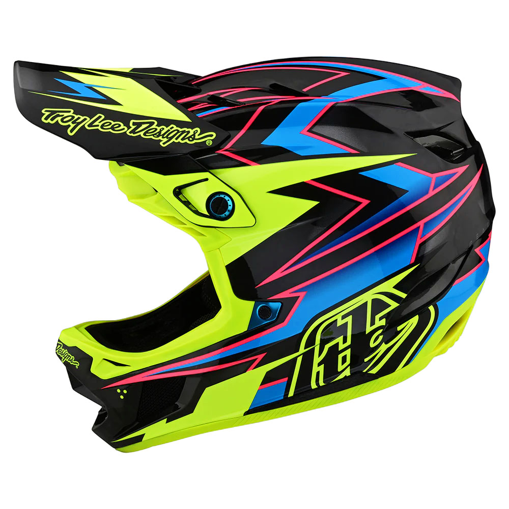 D4 Carbon Helmet W/Mips Volt Black / Flo Yellow
