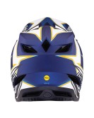 D4 Composite Helmet W/Mips Matrix Blue