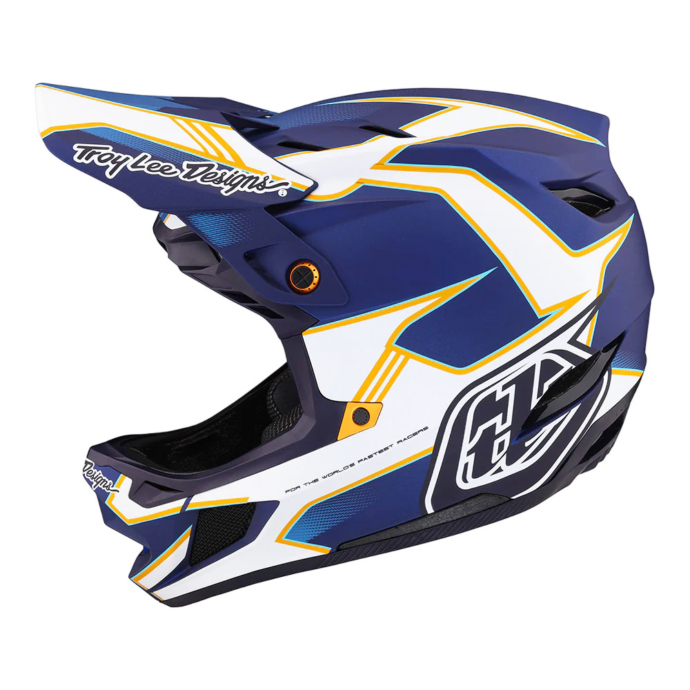 D4 Composite Helmet W/Mips Matrix Blue