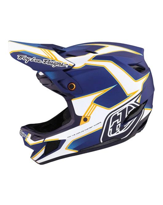 D4 Composite Helmet W/Mips Matrix Blue