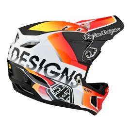 D4 Composite Helmet W/Mips Qualifier White / Orange