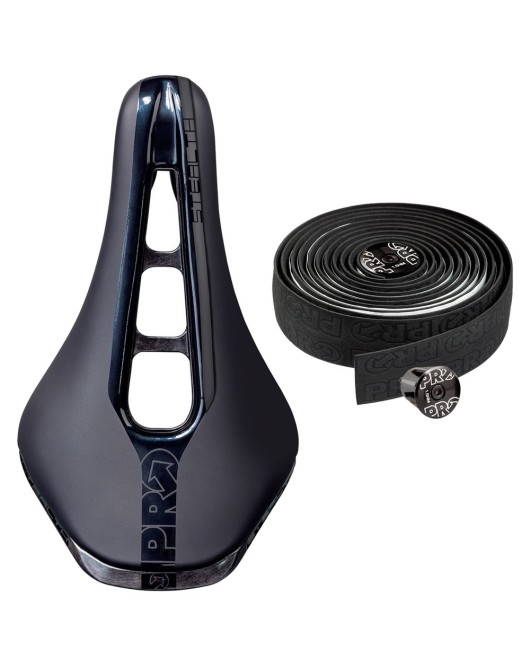 PRO STEALTH HOLLOW RAIL SADDLE WITH HANDLEBAR TAPE LTD EDITION