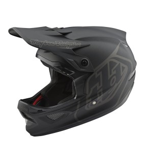 Troy Lee Designs D3 Fiberlite Full Face Helmet Black