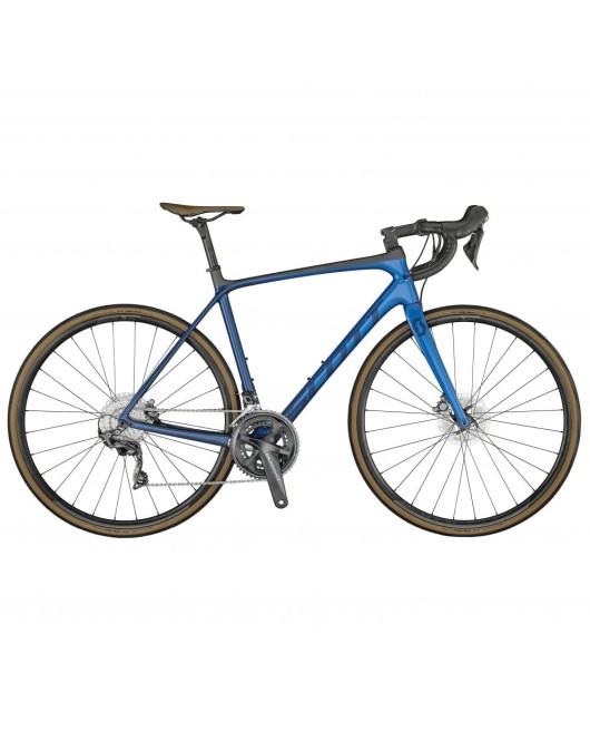 Scott Addict 10 Disc Road Bike-Marine Blue 2021