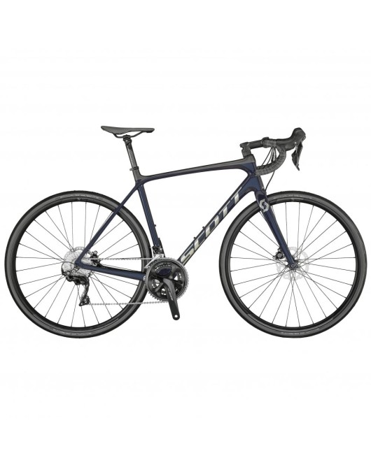 Scott Addict 20 Disc Road Bike-Stellar Blue 2021