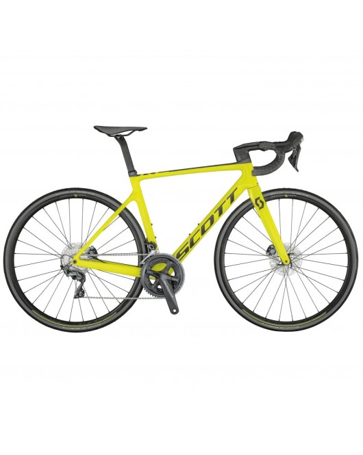 Scott Addict Rc 30 Road Bike-Yellow 2021